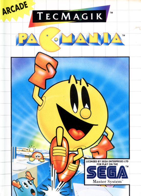 Front Cover for Pac-Mania (SEGA Master System)