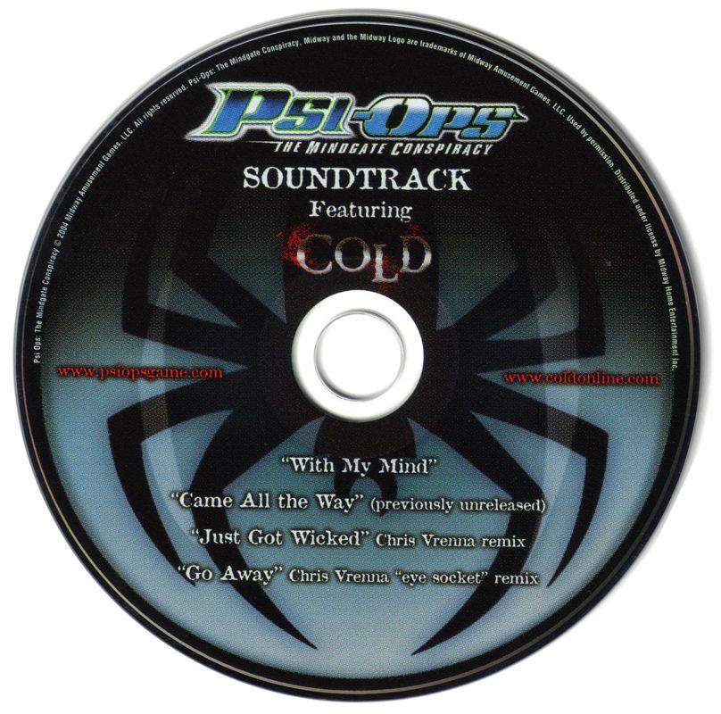 Soundtrack for Psi-Ops: The Mindgate Conspiracy (PlayStation 2) (Target Store Release - includes bonus soundtrack)