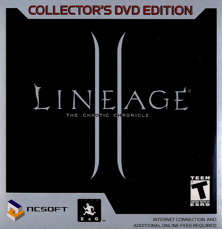 Other for Lineage II: The Chaotic Chronicle (Collector's DVD Edition) (Windows): CD sleeve