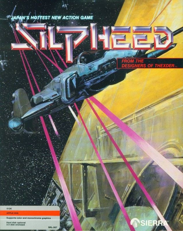 Front Cover for Silpheed (Apple IIgs)