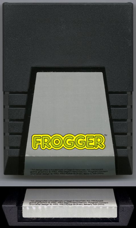 Media for Frogger (Commodore 64)