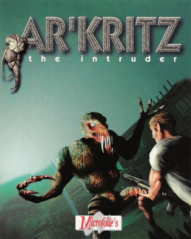 Front Cover for Ar'Kritz the Intruder (DOS)