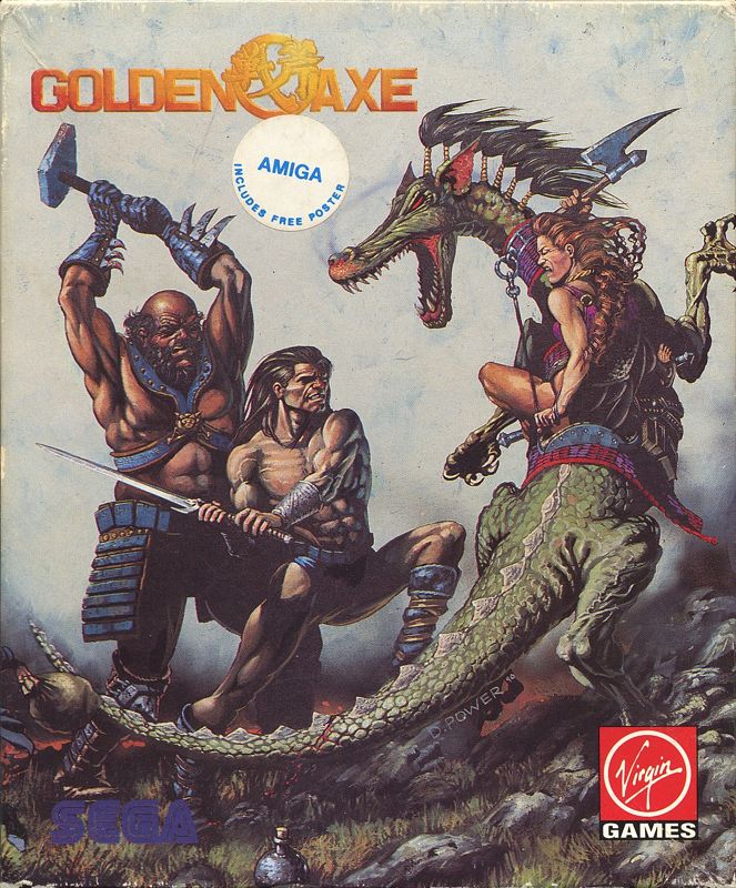Front Cover for Golden Axe (Amiga)
