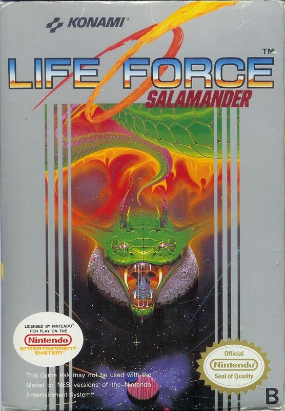 Front Cover for Life Force (NES)