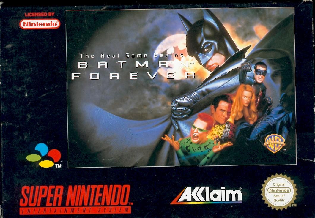 Front Cover for Batman Forever (SNES)