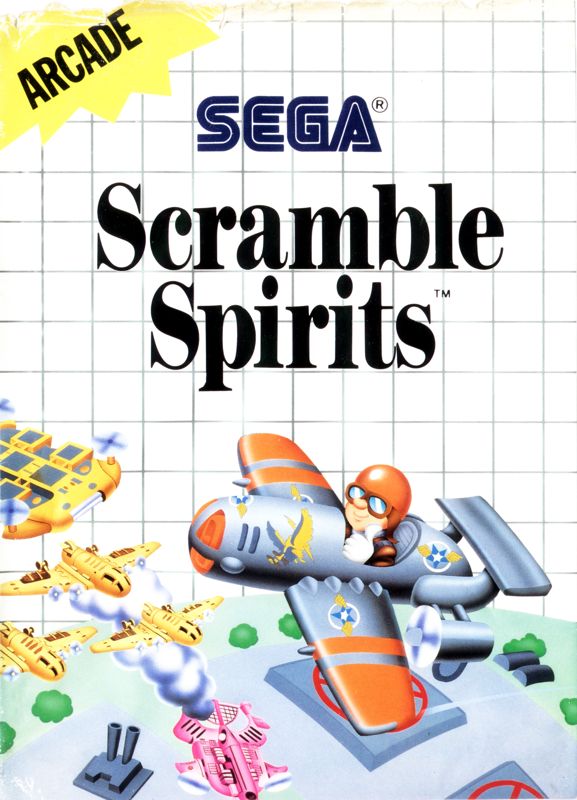 Front Cover for Scramble Spirits (SEGA Master System)