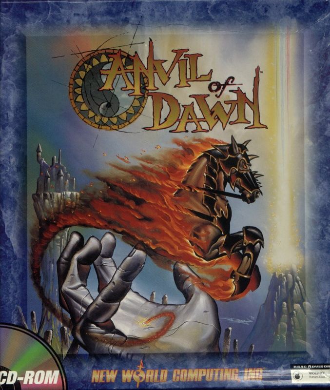 Front Cover for Anvil of Dawn (DOS)