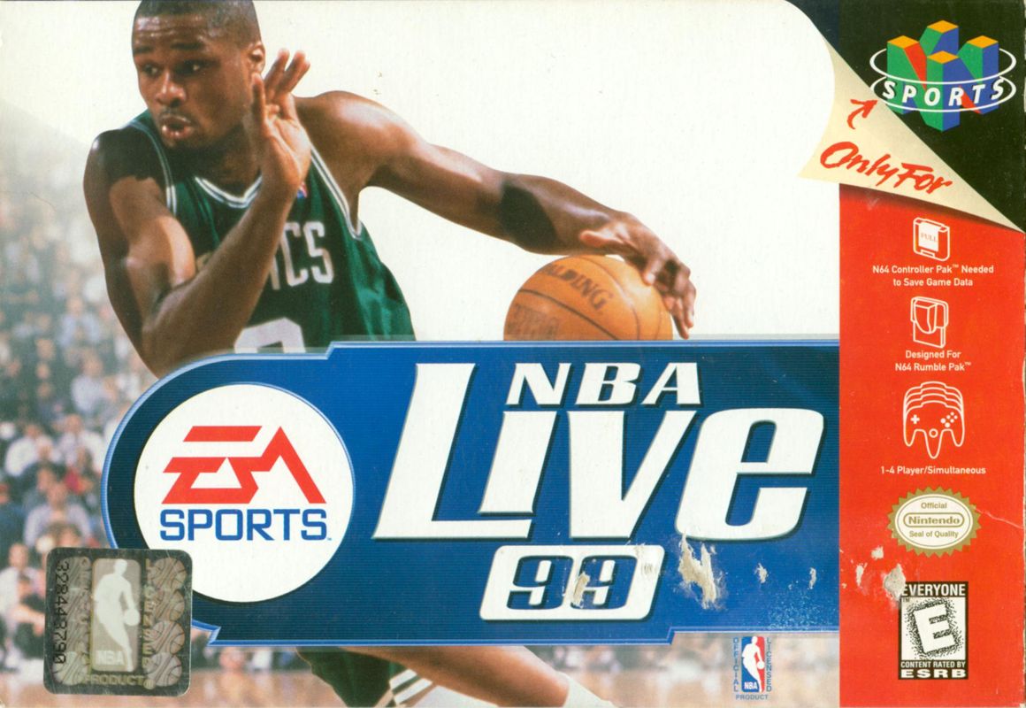 Front Cover for NBA Live 99 (Nintendo 64)