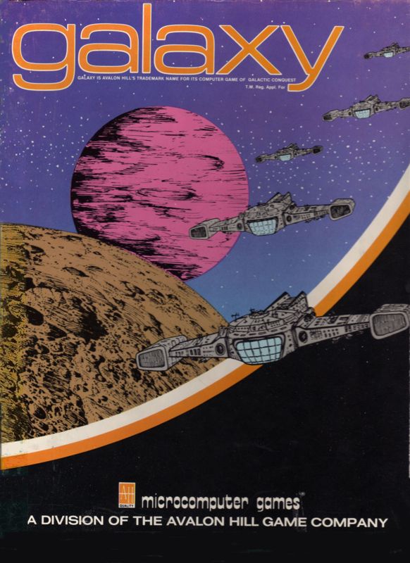 Front Cover for Galaxy (Apple II and Atari 8-bit and Commodore PET/CBM and TRS-80)