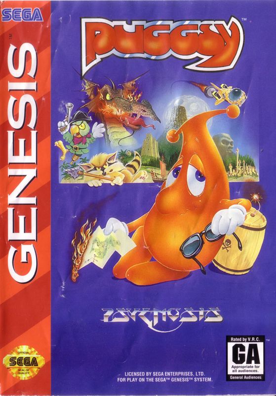Front Cover for Puggsy (Genesis)