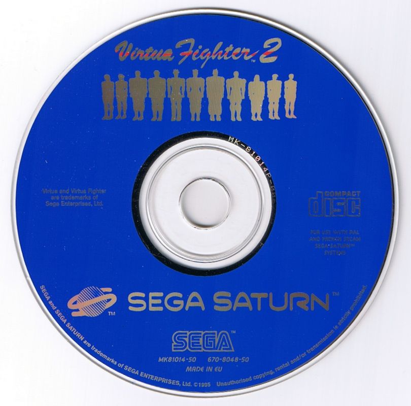 Media for Virtua Fighter 2 (SEGA Saturn)
