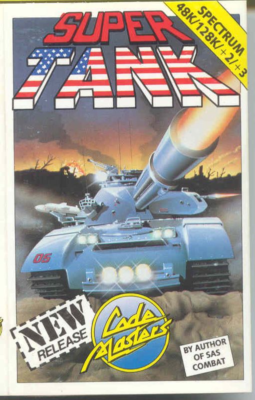 Front Cover for Super Tank Simulator (ZX Spectrum)