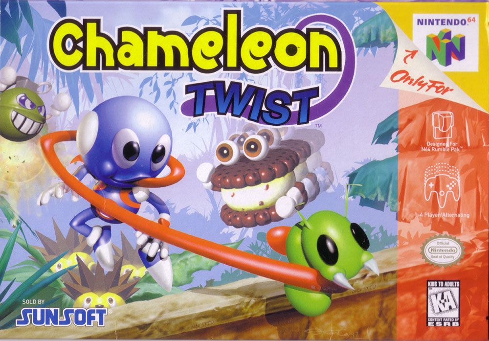 Front Cover for Chameleon Twist (Nintendo 64)