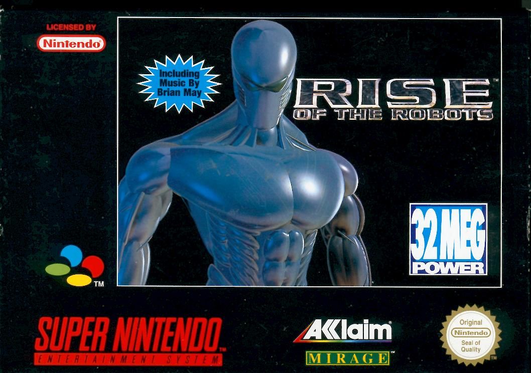 Front Cover for Rise of the Robots (SNES)
