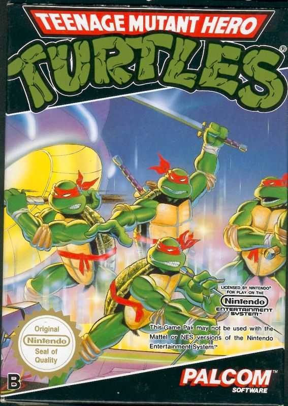 Front Cover for Teenage Mutant Ninja Turtles (NES)