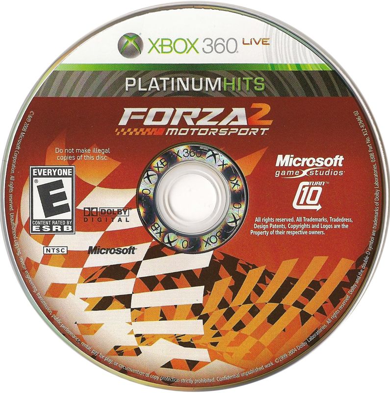 Media for Forza Motorsport 2 (Xbox 360) (Platinum Hits release)