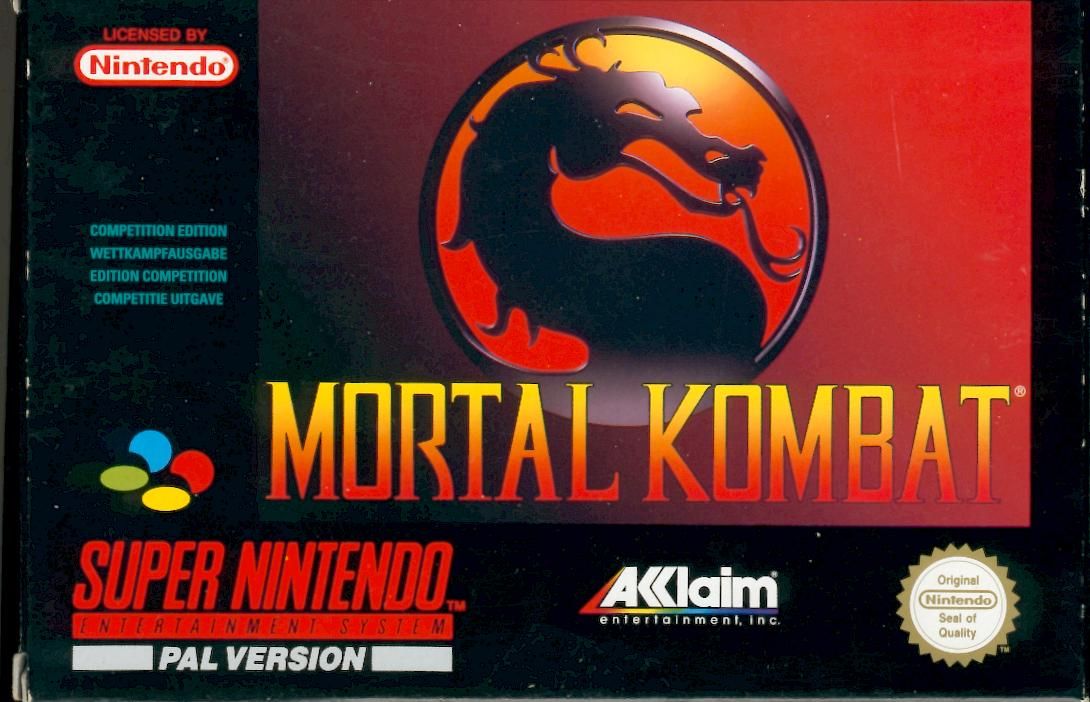 Front Cover for Mortal Kombat (SNES)