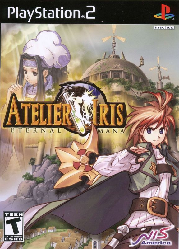 Front Cover for Atelier Iris: Eternal Mana (PlayStation 2)