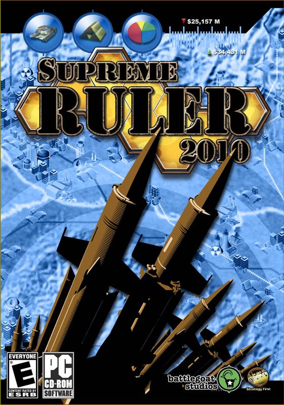 Front Cover for Supreme Ruler 2010 (Windows)