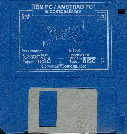 Media for Disc (DOS): Disk 1/2