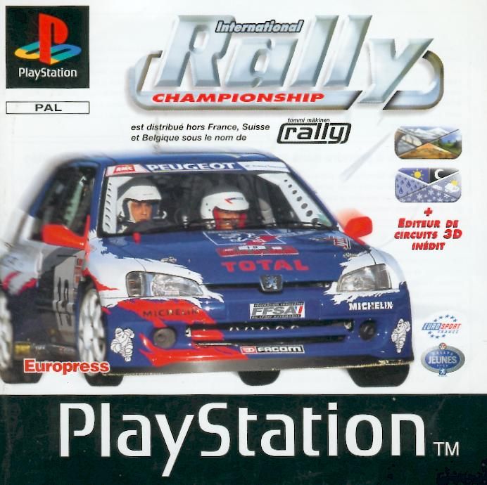 Front Cover for International Rally Championship (PlayStation)