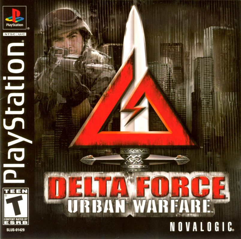 Front Cover for Delta Force: Urban Warfare (PlayStation)