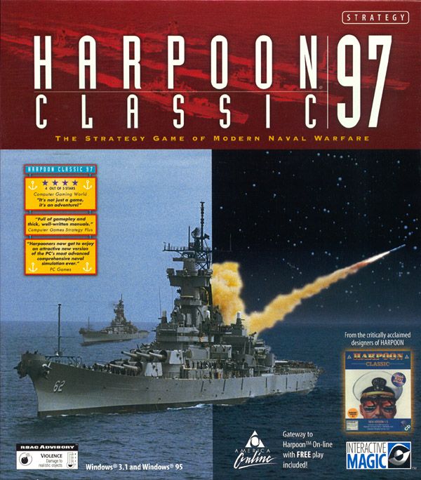Front Cover for Harpoon Classic '97 (Windows and Windows 3.x)