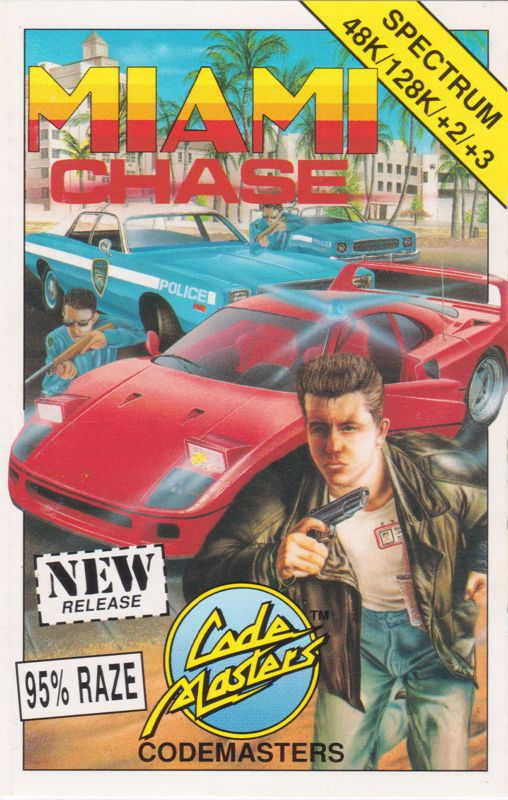 Front Cover for Miami Chase (ZX Spectrum)