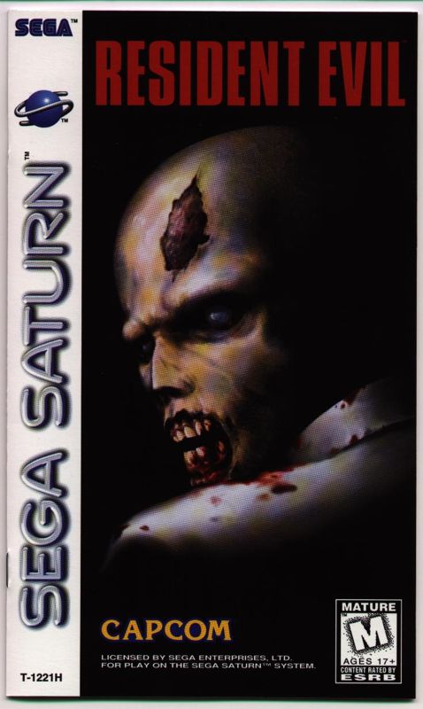 Front Cover for Resident Evil (SEGA Saturn)