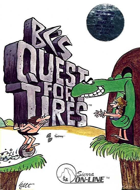 Front Cover for BC's Quest for Tires (Apple II)