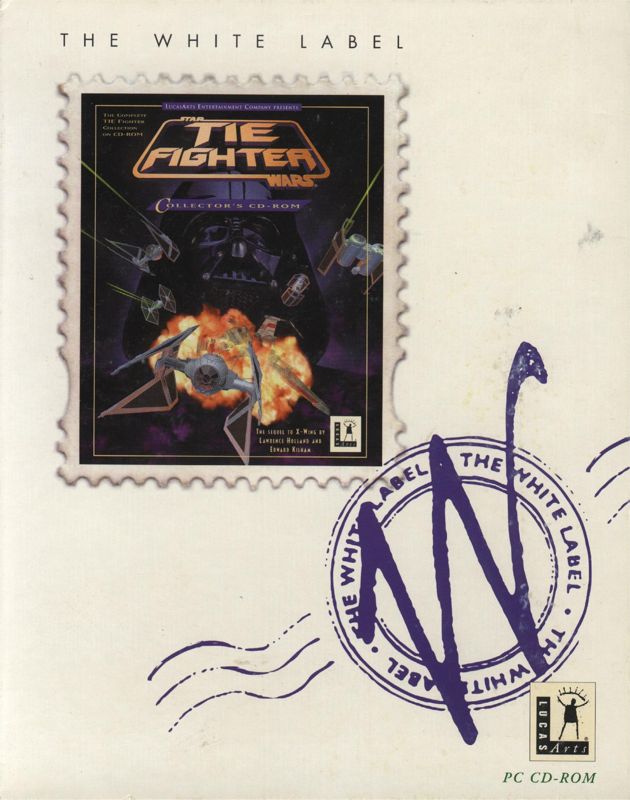 Front Cover for Star Wars: TIE Fighter - Collector's CD-ROM (DOS) (The White Label release)
