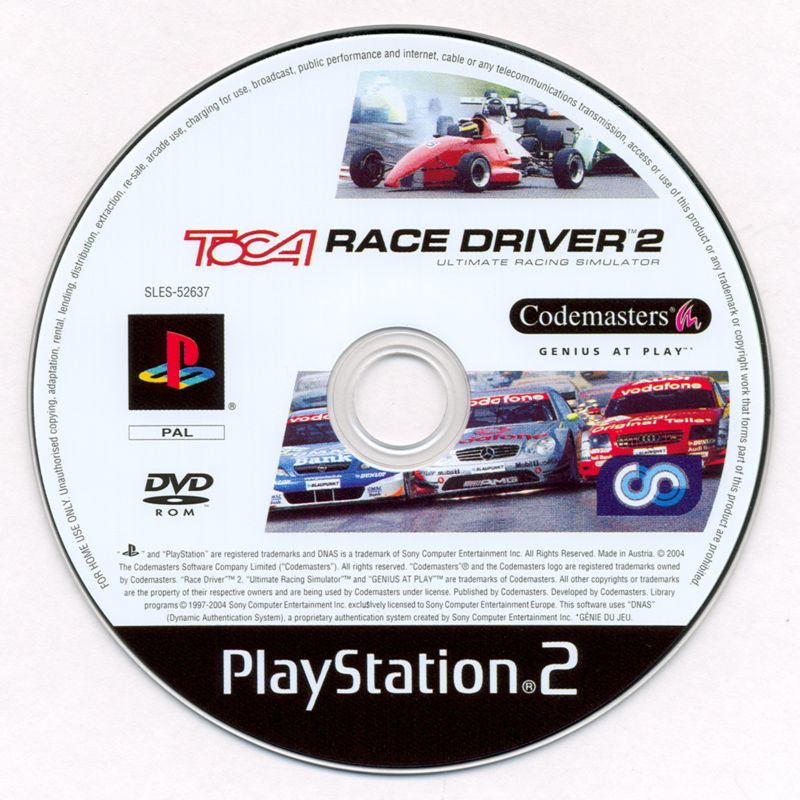 Media for TOCA Race Driver 2 (PlayStation 2)