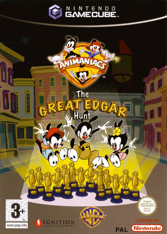 Front Cover for Animaniacs: The Great Edgar Hunt (GameCube)