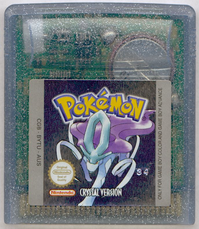 Media for Pokémon Crystal Version (Game Boy Color)