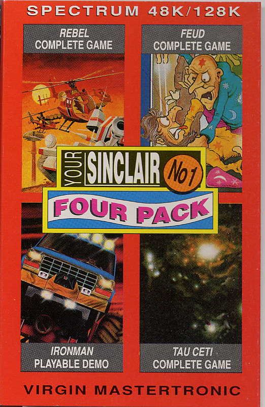 Front Cover for Your Sinclair Four Pack October 1990 (ZX Spectrum)