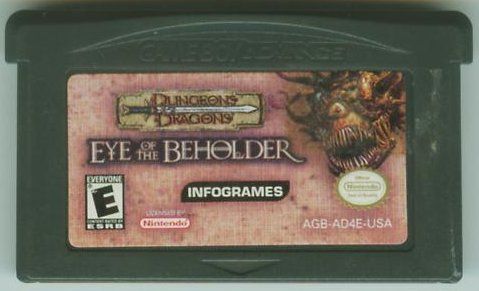 Media for Dungeons & Dragons: Eye of the Beholder (Game Boy Advance)