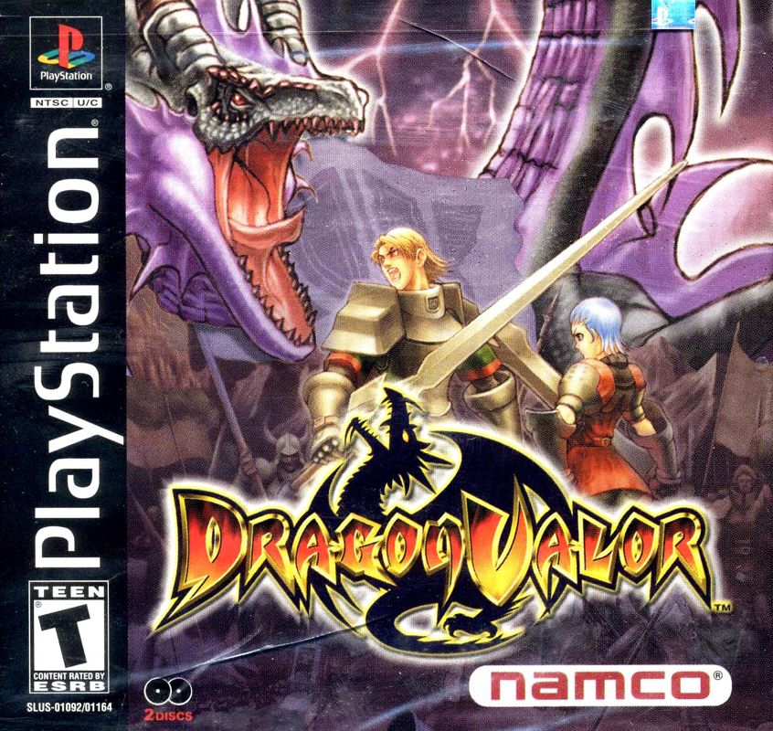 Front Cover for Dragon Valor (PlayStation)