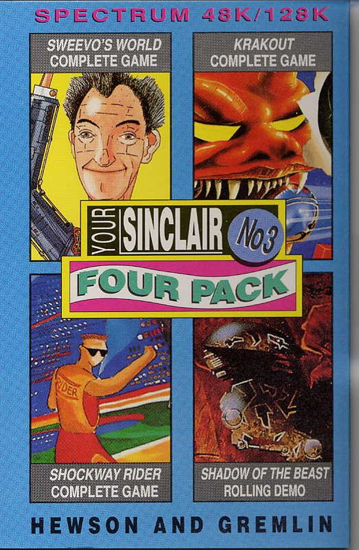Front Cover for Your Sinclair Four Pack December 1990 (ZX Spectrum)