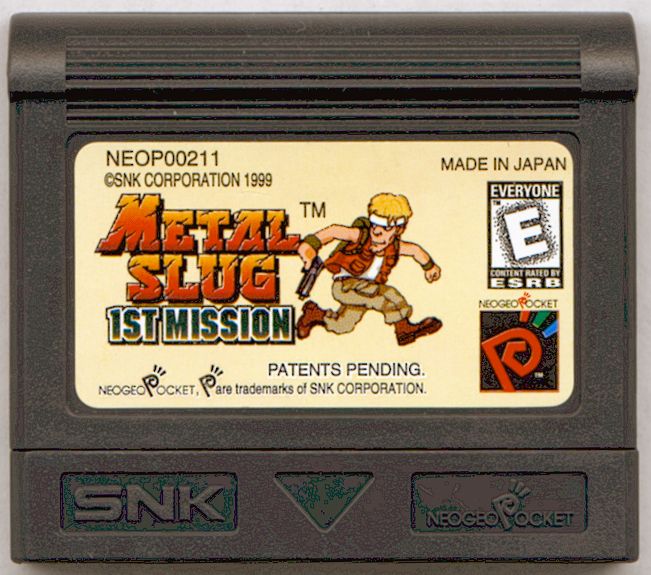 Media for Metal Slug 1st Mission (Neo Geo Pocket Color)