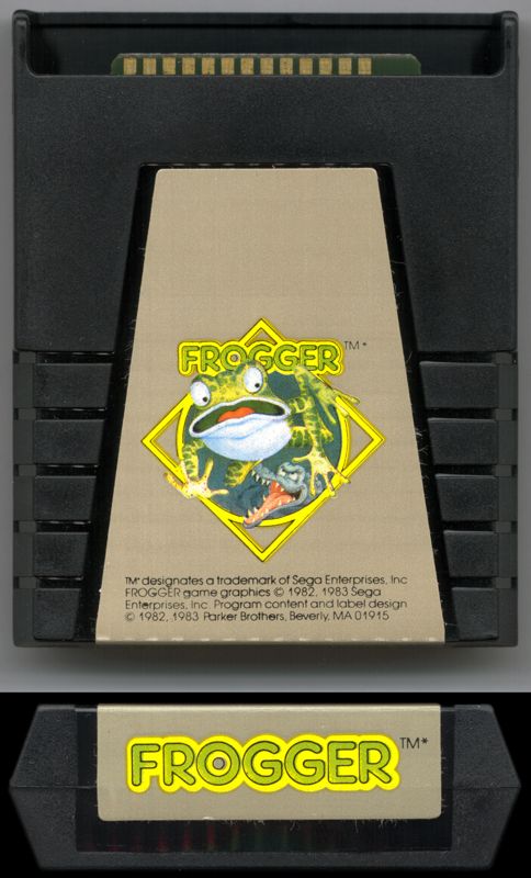 Media for Frogger (Atari 8-bit)