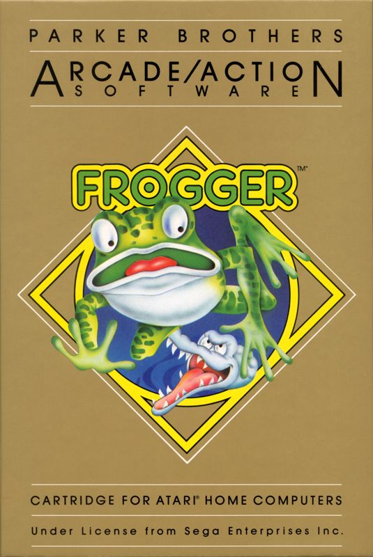 Frogger cover or packaging material MobyGames