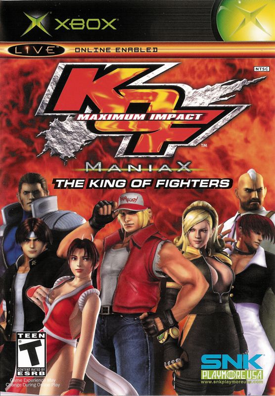 Front Cover for KOF: Maximum Impact (Xbox)