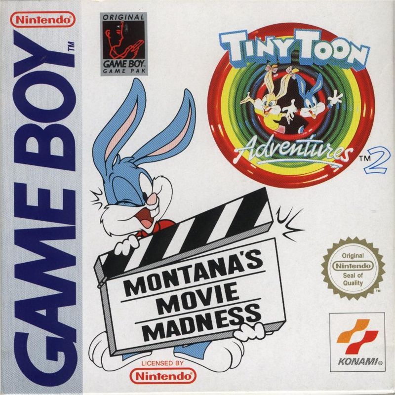 Front Cover for Tiny Toon Adventures 2: Montana's Movie Madness (Game Boy)
