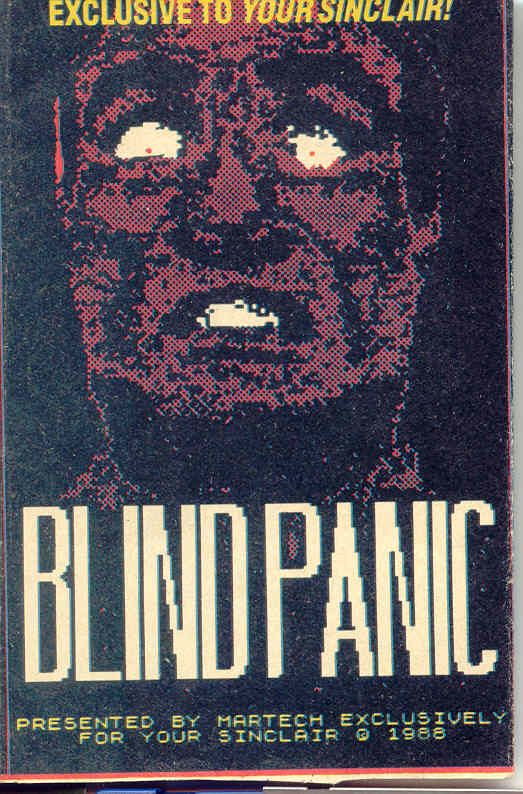 Front Cover for Blind Panic (ZX Spectrum)
