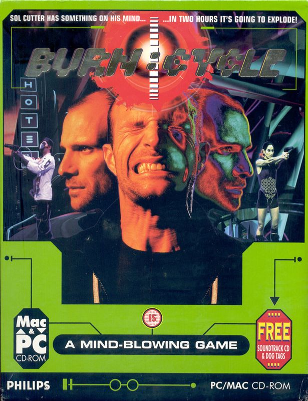 Front Cover for Burn:Cycle (Windows 3.x)