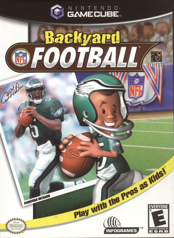 Front Cover for Backyard Football (GameCube)
