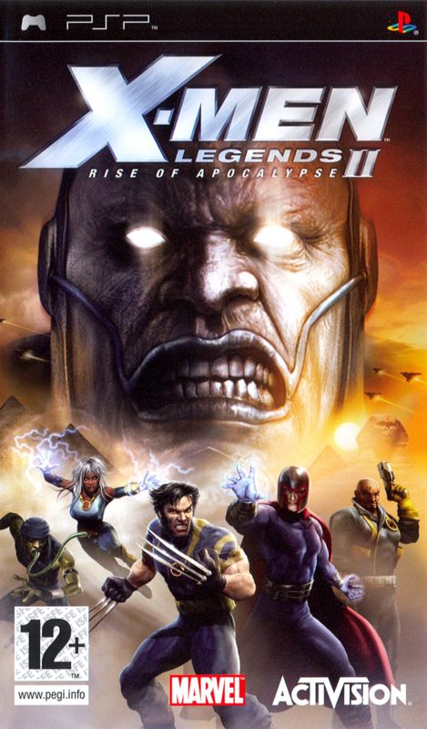 Front Cover for X-Men: Legends II - Rise of Apocalypse (PSP)