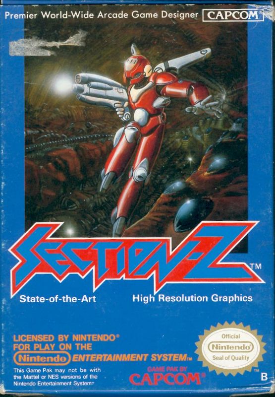 Section-Z (1987) - MobyGames