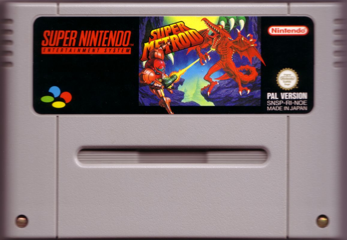 Media for Super Metroid (SNES)