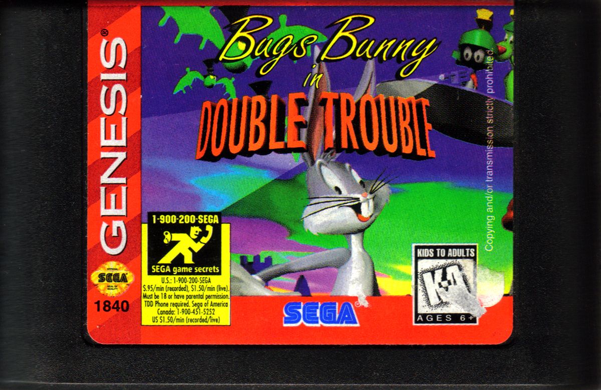 Media for Bugs Bunny in Double Trouble (Genesis)